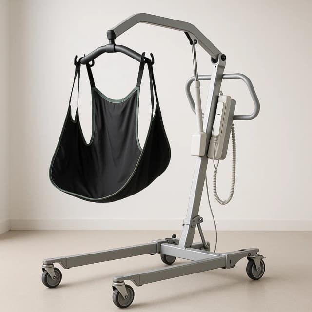 Portable Full Body Hoist for complete mobility loss by MOB-EASE Rehab