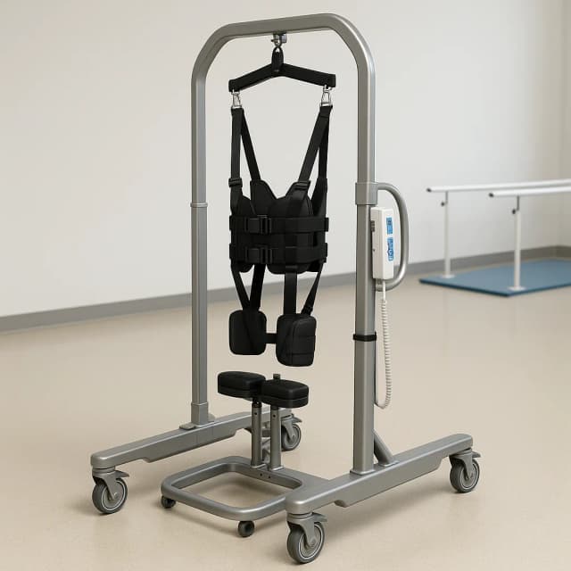 Gait Training Hoist for neurological recovery by MOB-EASE Rehab